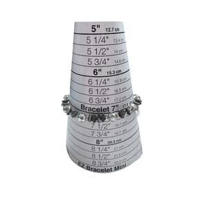 NWOT Bomb Party Grey silver beaded Bracelet
